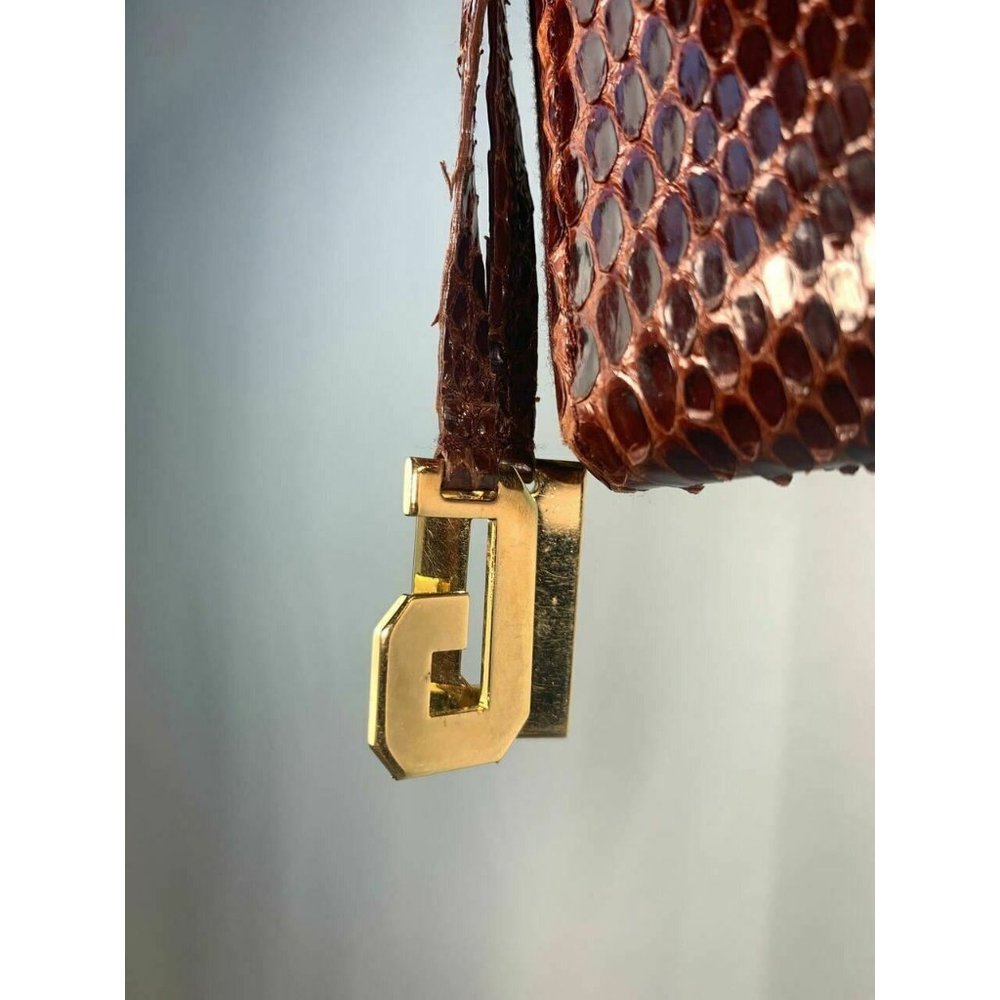 Dolce & Gabbana Alligator Chained Wallet Wristlet - Picture 2 of 9